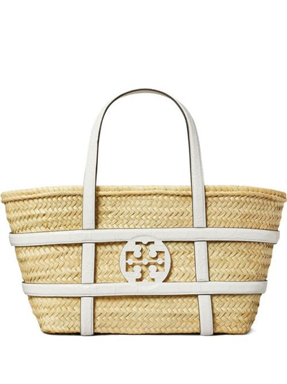 ELLA STRAW BASKET BAG