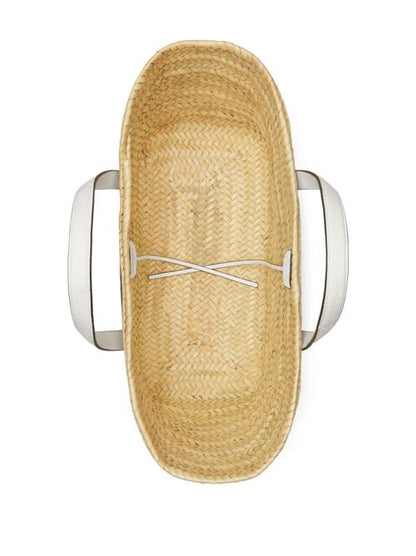 ELLA STRAW BASKET BAG