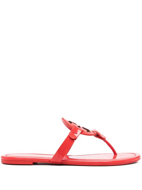 MILLER LEATHER THONG SANDALS