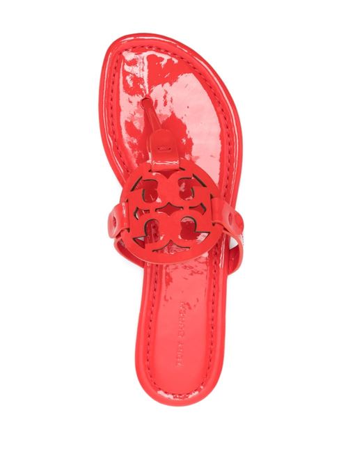 MILLER LEATHER THONG SANDALS