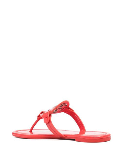 MILLER LEATHER THONG SANDALS