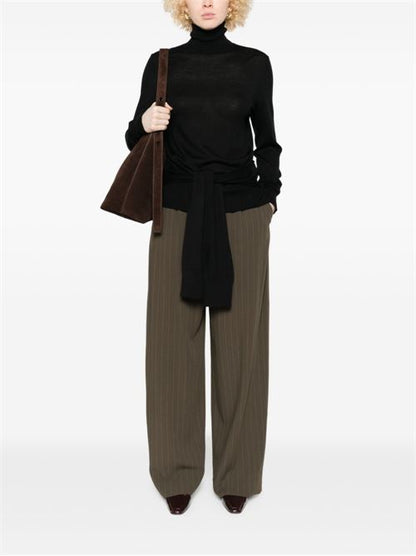 WOOL AND SILK BLEND SWEATER
