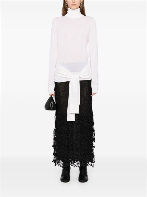 WOOL AND SILK BLEND SWEATER