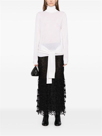WOOL AND SILK BLEND SWEATER