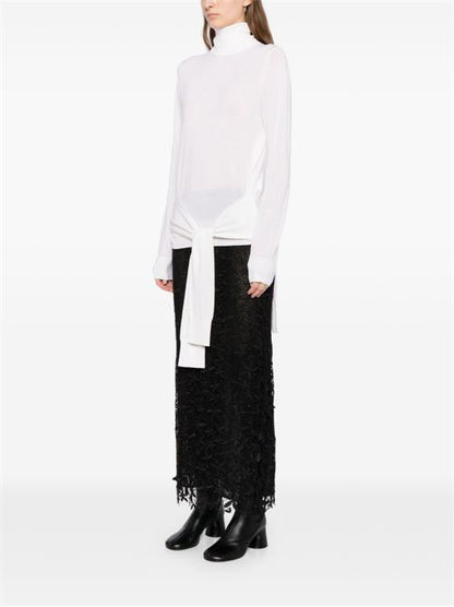 WOOL AND SILK BLEND SWEATER