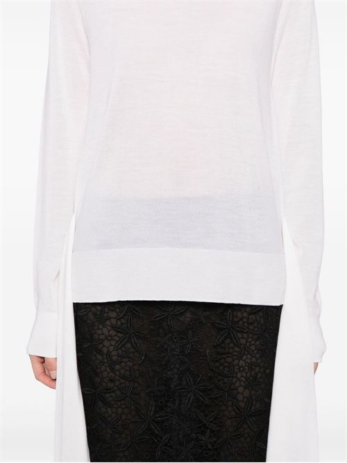 WOOL AND SILK BLEND SWEATER