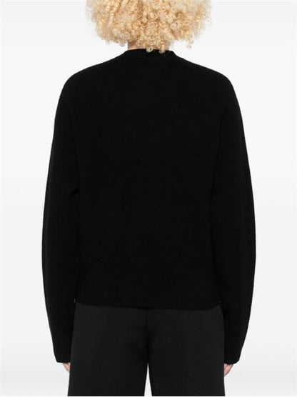 CASHMERE AND WOOL CARDIGAN