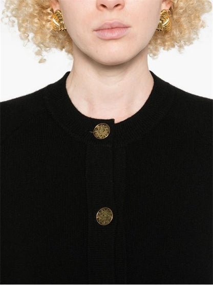 CASHMERE AND WOOL CARDIGAN
