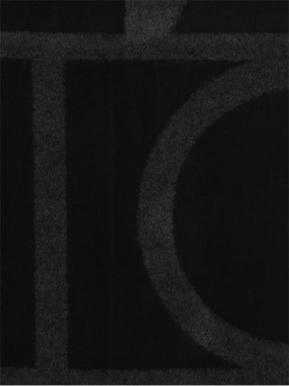 WOOL MONOGRAM SCARF