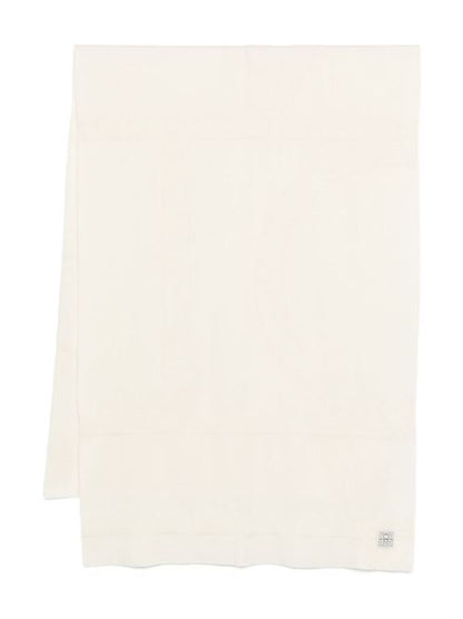 WOOL MONOGRAM SCARF