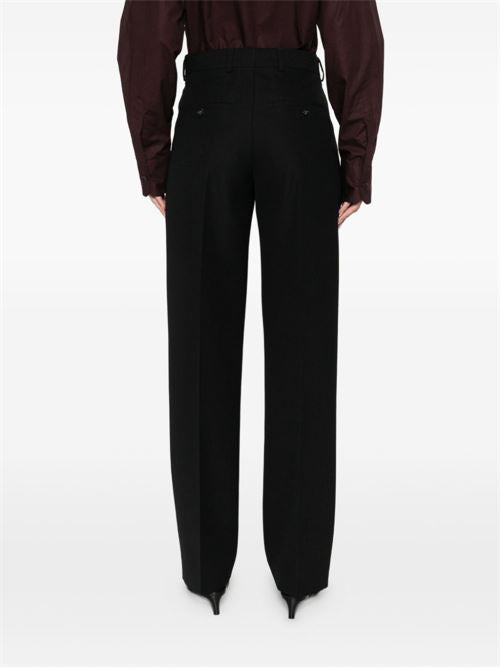 WOOL BLEND SUIT TROUSERS