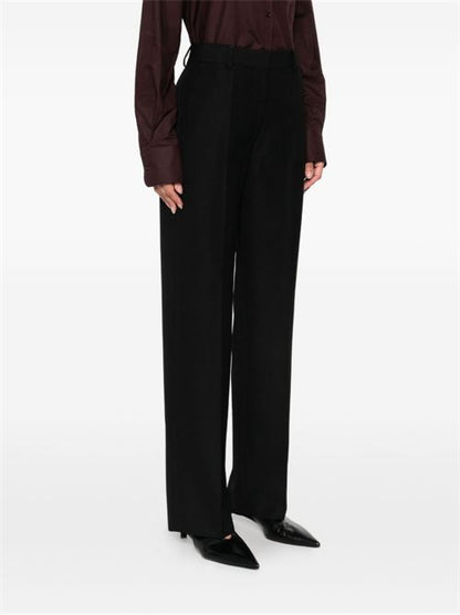 WOOL BLEND SUIT TROUSERS