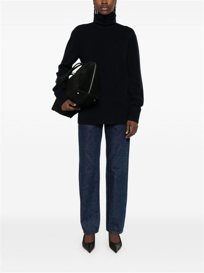 CASHMERE TURTLE-NECK JUMPER