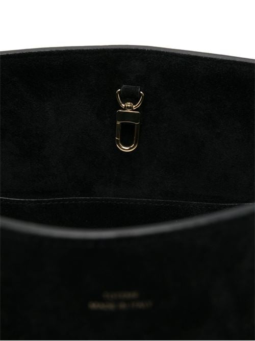 LOUNGE SUEDE LEATHER TOTE BAG