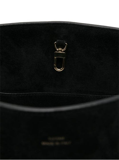 LOUNGE SUEDE LEATHER TOTE BAG