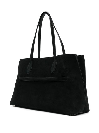 LOUNGE SUEDE LEATHER TOTE BAG