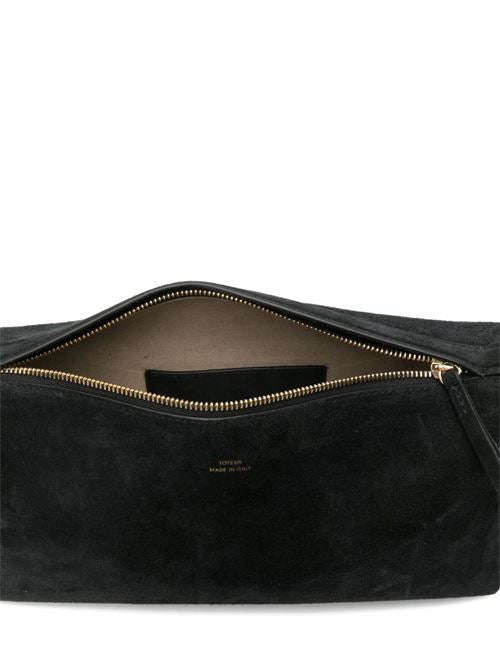 SUEDE LEATHER CLUTCH