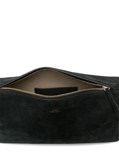 SUEDE LEATHER CLUTCH