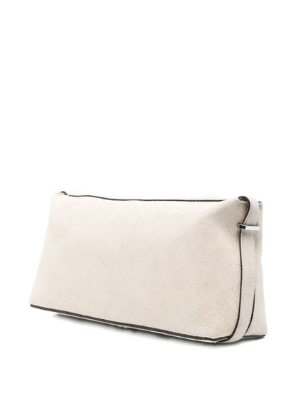 SUEDE LEATHER CLUTCH