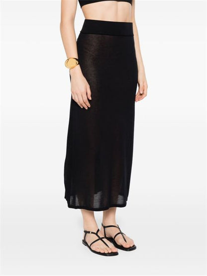 KNITTED LONG SKIRT
