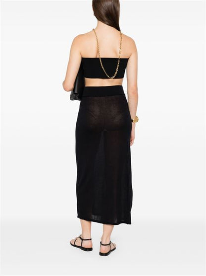 KNITTED LONG SKIRT