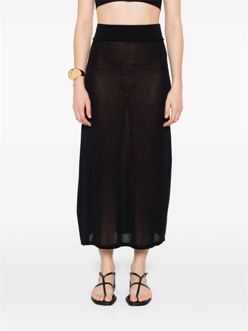 KNITTED LONG SKIRT