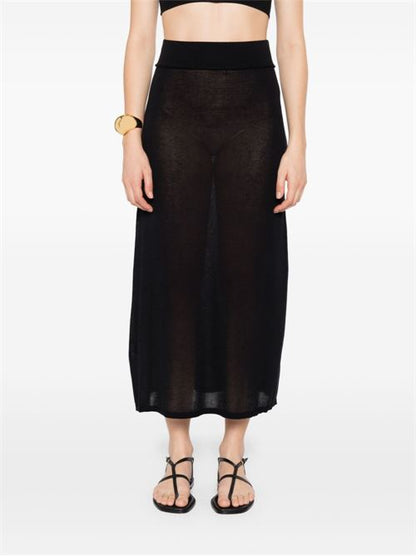 KNITTED LONG SKIRT