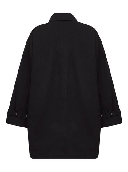 ORGANIC COTTON OVERSIZED TRENCH COAT