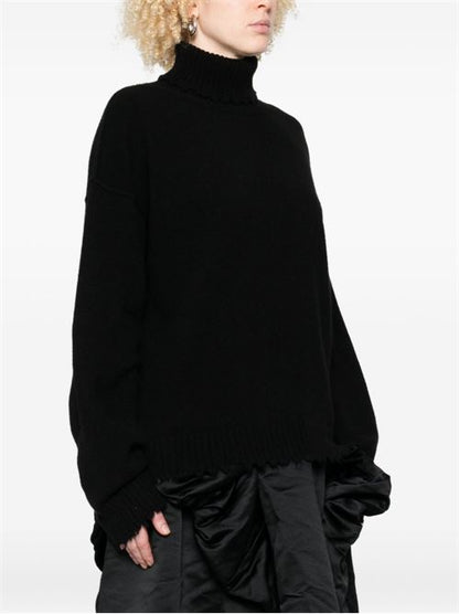 CASHMERE TURTLE-NECK JUMPER