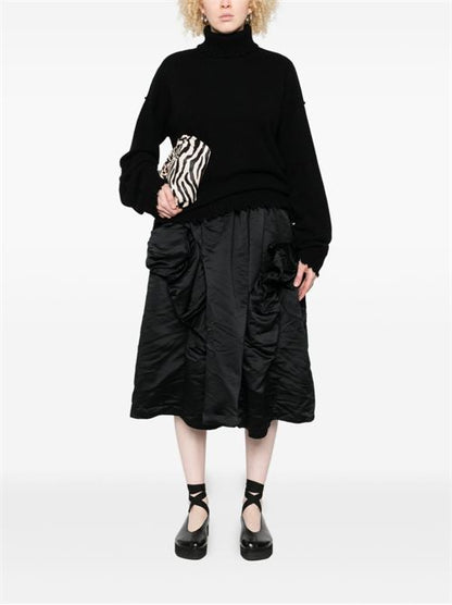 CASHMERE TURTLE-NECK JUMPER