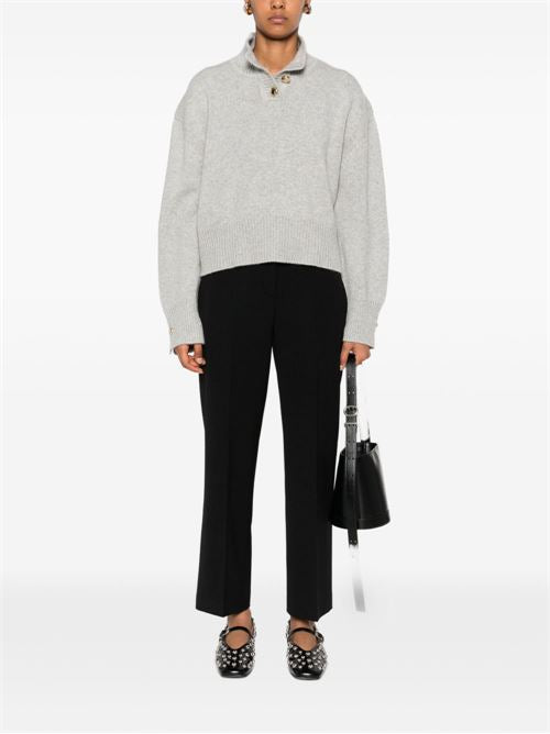 WOOL BLEND TROUSERS