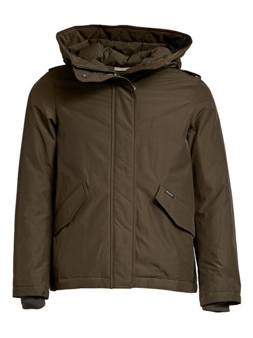 HOODED BLOUSON JACKET