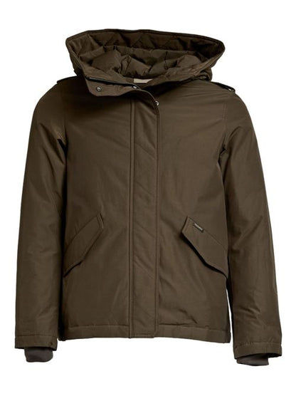HOODED BLOUSON JACKET