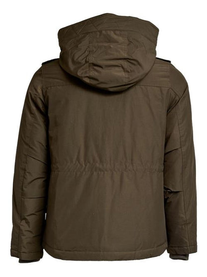 HOODED BLOUSON JACKET