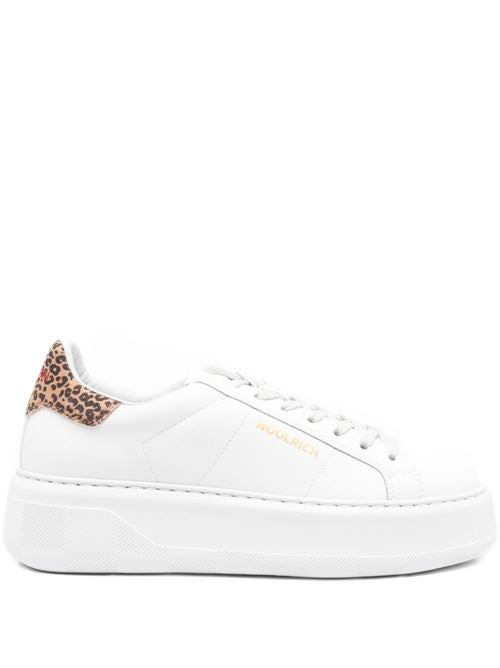 CHUNKY COURT LEATHER SNEAKERS