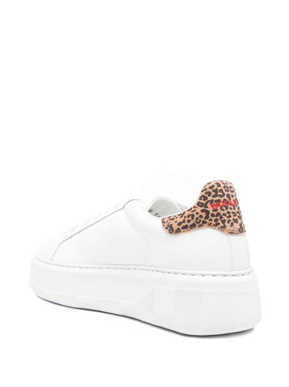 CHUNKY COURT LEATHER SNEAKERS