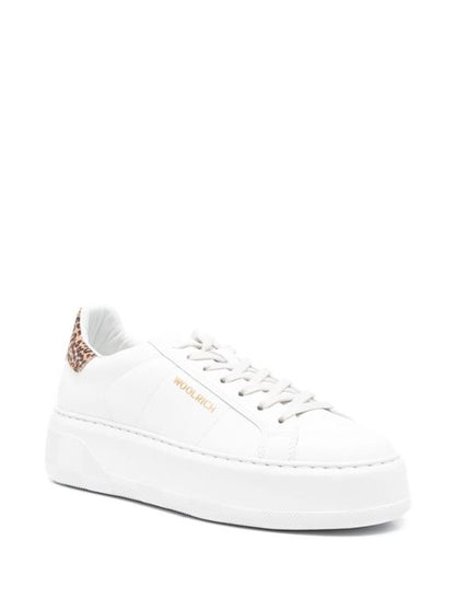 CHUNKY COURT LEATHER SNEAKERS
