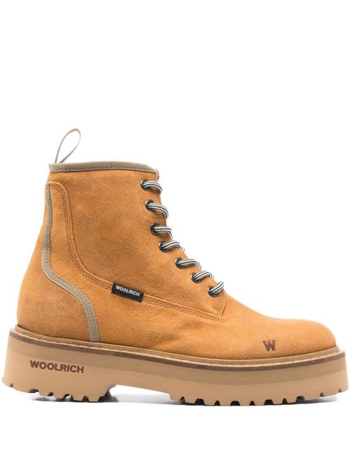 LEATHER LACE UP BOOTS