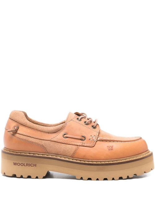 ROCK LEATHER BOAT SHOES