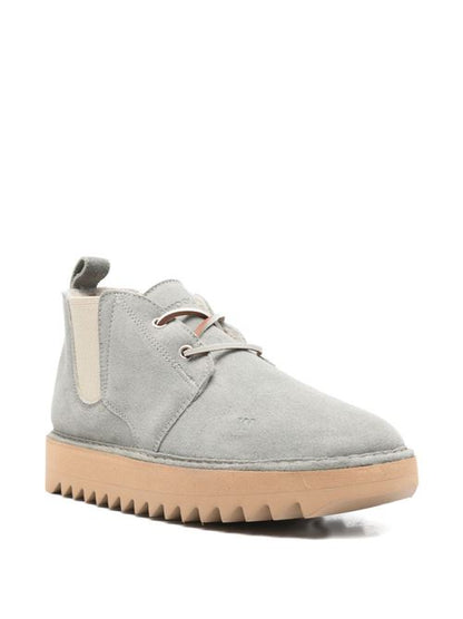 HUGGER SUEDE LEATHER BOOTS