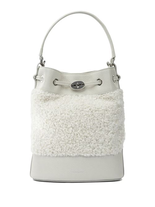 MONDÀ DOLLY SMALL LEATHER BUCKET BAG