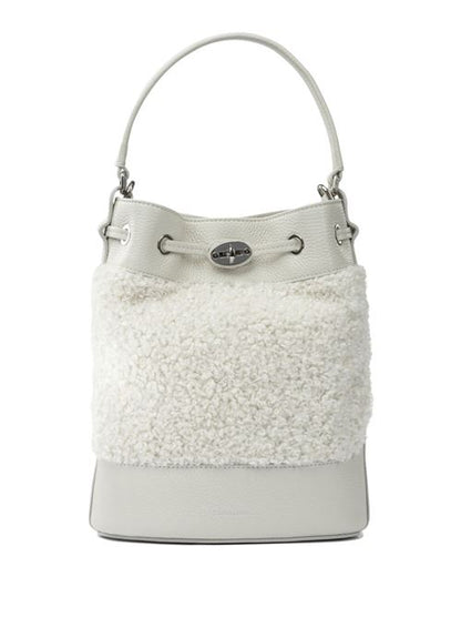 MONDÀ DOLLY SMALL LEATHER BUCKET BAG