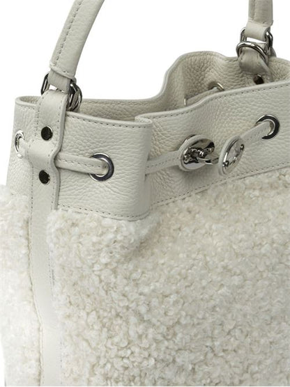 MONDÀ DOLLY SMALL LEATHER BUCKET BAG