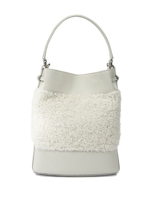 MONDÀ DOLLY SMALL LEATHER BUCKET BAG