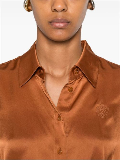 SATIN SILK SHIRT