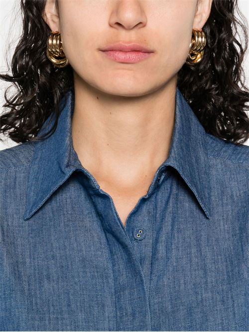 COCO EMBROIDERED DENIM SHIRT