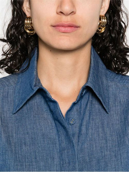 COCO EMBROIDERED DENIM SHIRT