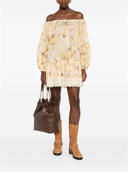 CASCADIAN COTTON MINI DRESS