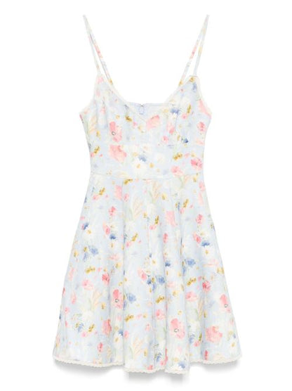 LUCKY LINEN MINI DRESS