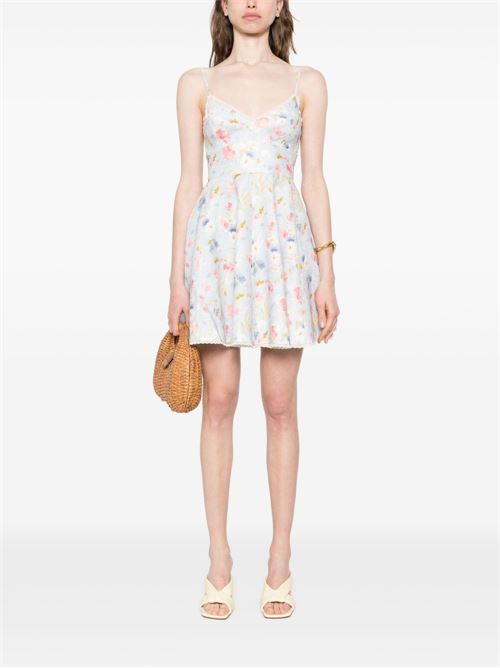 LUCKY LINEN MINI DRESS